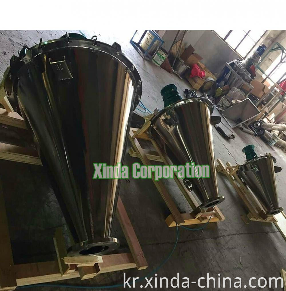 Double Auger Cone Mixing Machine